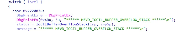 IOCTL switch