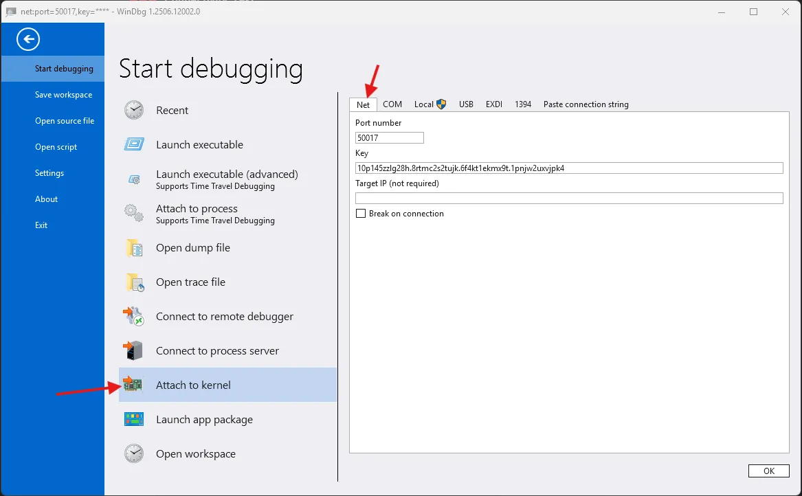 WinDbg Connect
